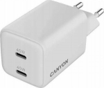 Canyon CU45CC GaN 45W 2xPD EU White - Charger CU45CC GaN 45W 2xPD EU White