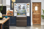 Haier FD 83 Serie 7 HB18FGSAAA Fridge-freezer, double-opening 539 l E Silver, Titanium