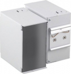 Organizer Techly Techly Rail switchboard DIN on 6 lub 12 adapters without panel