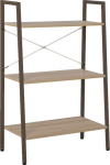Shelf SANCIA 64x34xH97cm, oak/brown