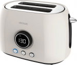 Double digital toaster ClassicToast 8000 Beige Double Cecotec Beige 800W