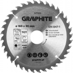 Graphite Circular saw blade, widiowa, 160 x 30 mm, 36 teeth
