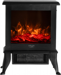 Adler Electric Fireplace | AD 7754 | Ceramic | 1800 W | Number of power levels 2 | Black
