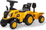 Jamara Caterpillar tractor with trailer 2in1 gelb