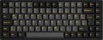 AKKO Black & Gold 3084B Plus Gaming Tastatur, RGB &ndash; Akko V3 Cream Yellow Pro Switches, ISO DE, schwarz & gold