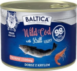 BALTICA Excellent Wild cod with krill Light - wet cat food - 185g