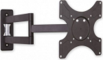 Techly Wall bracketD/LED 19-37cali double ramię, 25kg, czarny