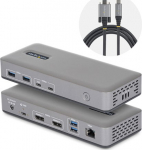 StarTech.com USB-C DOCK 2X DP 100W PD,