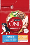 PUI PURINA One Junior Medium/Maxi Rich in chicken with rice - dry dog food - 2.5kg