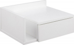 Nightstand ASHLAN 40x32xH16.5cm, white