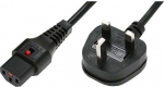 MicroConnect Power Cord UK Type G - C13, IEC 2M