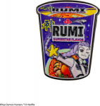 Fame Bros Cinereplicas: K-Pop Demon Hunters - Rumi Superstar Flavor Noodles Pin (CR3126)