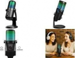 LogiLink HS0059 - Microphone USB-C with RGB-Beleuchtung - Microphone