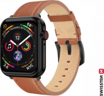 Swissten Leather Band For Apple Watch 42 / 44 / 45 / 49mm