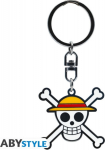 Abysse: One Piece - Skull Luffy Metal Keychain (ABYKEY646)