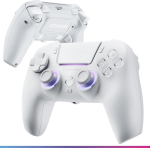 Oniverse Starion PS5 wireless Bluetooth game controller, Marble White