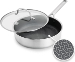 GreenPan Apex Braising Pan with Lid 24cm Stainless Steel