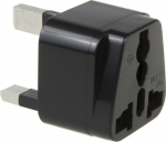 Maclean Adapter nest EU to plug UK MCE154 Czarny