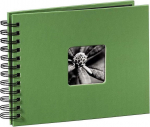 Hama "Fine Art" Spiralbound 24x17 50 Pages apple-green 94880
