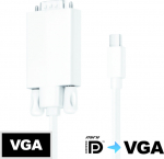 PureLink IS1400-015 - 1.5 m - Mini DisplayPort - VGA (D-Sub) - Male - Male - Wei&szlig;