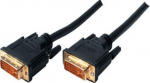 ShiverPeaks DVI-D/DVI-D 10m - 10 m - DVI-D - DVI-D - Male - Male - Schwarz