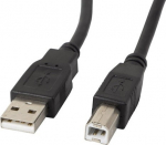 Lanberg | USB Type-A to USB Type-B 2.0 Cable, 3 m | CA-USBA-11CC-0030-BK | USB Type-A to USB Type-B