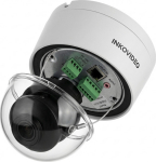 Inkovideo V-130-8MW - Netzwerk-&Uuml;berwachungskamera - dome - Au&szlig;enbereich, interior - vandal / Weather resistant - Farbe (Tag&Nacht)