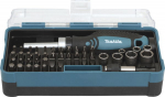 Makita Ratchet screwdriver with bit and socket set 47 Dele