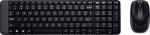 Log Logitech Wireless Combo MK220, Kabellos, RF Wireless, Schwarz, Mouse included