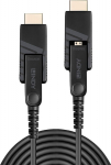 LINDY Micro-HDMI Fibre Optic Hybrid 18G Kabel 30m