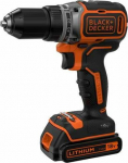 Cordless Drill Black&Decker BL186KB 18 V 2 x battery 1.5 Ah