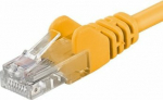 PremiumCord PREMIUMCORD Patch kabel UTP RJ45-RJ45 level 5e 0.25m žlut&aacute;