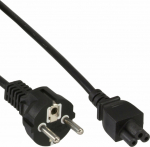 Power Cable InLine 40pcs. pack Bulk Pack Inline&reg; Power cord for notebook, black, 1.8m, bulk
