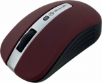 Tellur Basic Wireless Mouse, LED Dark Red