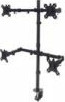 IC Intracom MANHATTAN Monitor Mount supports 4 LCD Monitors holds four 33- 81.3cm 13inch to 32inch Monitors up to 8kg black
