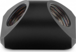 EK Water Blocks EK-Quantum Torque Adapter 90 Grad G1/4 Zoll IG auf G1/4 Zoll IG - schwarz