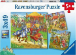 Ravensburger Puzzle 3x49 Knights