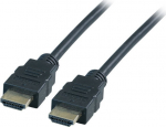 EFB Elektronik EFB HighSpeed HDMI Kabel,Ethernet 4K30Hz A-A St-St,0.5m,schw