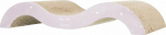 Trixie Junior wave scratching post, 38 &times; 7 &times; 18 cm, liliowy/mint