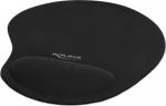 DELOCK Ergonomic mouse pad with gel wrist rest black