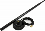 ALFA Network Alfa 2.4GHz Dipole Antenna 9dBi Magnet Base RP-SMA Male