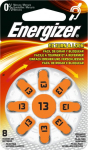 Energizer kuuldeaparaadi patarei Zinc Air AZ13DP8 TL8