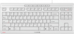 CHERRY STREAM KEYBOARD TKL, PALE GREY