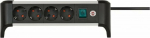 Brennenstuhl power strip ALU-Office-Line 4fach 1.8m