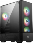 MSI MAG Forge 112R - Midi Tower | czarna | no power supply | 1 x USB 3.0 | 1 x USB 3.1 | 485 x 214 x 409 |