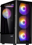 Zalman N4 Rev.1, ATX Mid Tower PC Case, 6 x 120mm RGB Fans, Black