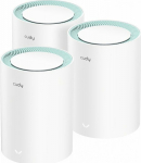 Cudy M1300 3-PACK mesh wi-fi system Dual-band (2.4 GHz / 5 GHz) Wi-Fi 5 (802.11ac) White 1 Internal