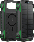 4smarts Powerbank Solar 20000mAh TitanPack Rugged UltiMag Zielony