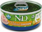FARMINA N&D Cat Natural Chicken - wet cat food - 140 g