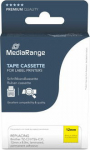 MediaRange Schriftbandka. Brother TZ-C31/TZe-C31 12mm 8m sw